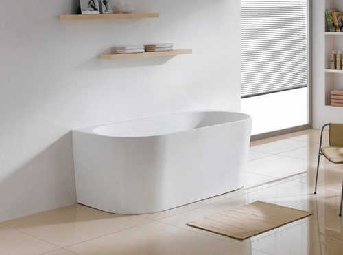 DOVER Back To Wall Free Standing Overflow Bath LK-DV 1400 | 1500 | 1700mm