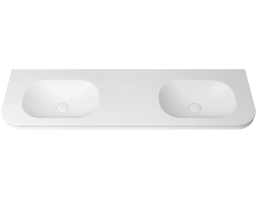 Havana Fluted 1800mm Sable Walnut Wall Hung Curve Vanity