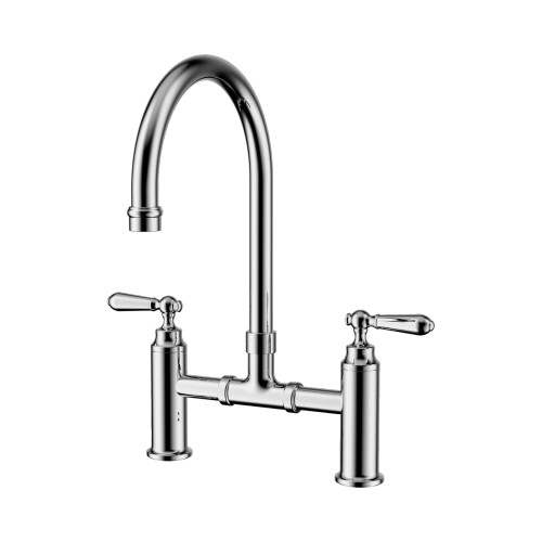 York Bridge Kitchen Set Chrome
