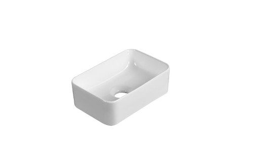 Above Counter Ceramic Basin Gloss White 300x 200x 100mm