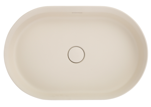 Bella Vista Idra Pilos Solid Surfurce Basin with overflow 580 x 380 x 120mm