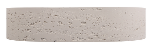 Bella Vista Idra Pilos Solid Surfurce Basin with overflow 580 x 380 x 120mm