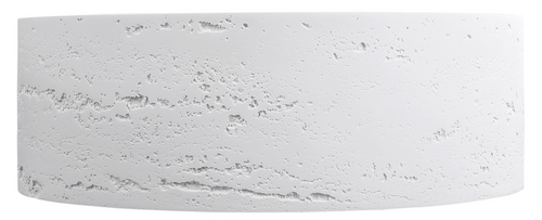 Bella Vista Thyra Neige Solid Surfurce Basin with overflow 380 x 380 x 125mm