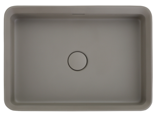 Bella Vista Astera Zayt Solid Surfurce Basin with overflow 500 x 360 x 120mm
