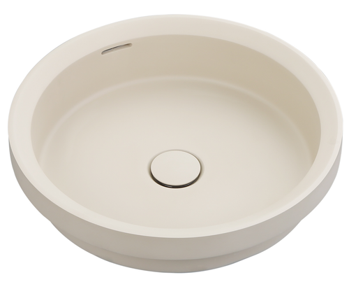 Bella Vista Calypsa Pilos Semi-Inset Basin with overflow 430 x 430 x 135mm