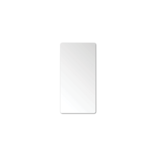 R20 Radius Corner Rectta Plain Pencil Edge Mirror