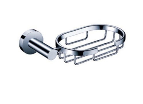 Vivid Iconic Chrome Soap Basket Holder