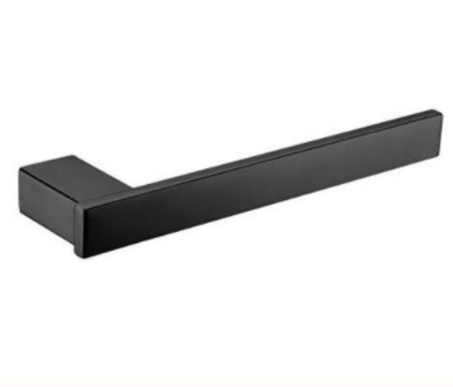 BLACK Pescara Towel Ring - Horizontal