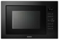 Dilusso Built in Black Metallic Microwave With Grill 34L