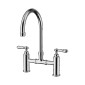York Bridge Kitchen Set Chrome