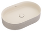 Bella Vista Idra Pilos Solid Surfurce Basin with overflow 580 x 380 x 120mm
