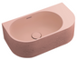 Bella Vista Elysia Rose Wall Hung Basin with overflow 500 x 275 x 150mm