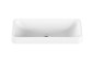 ADP Semi Inset Gloss White Solid Surface 500 wide x 99 high x 260 deep