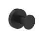 Otus Slimline SS304 Robe Hook Matt Black