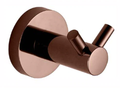 Vivid Iconic Rose Gold Double Robe Hook - Renovation D Bathroom & Kitchen