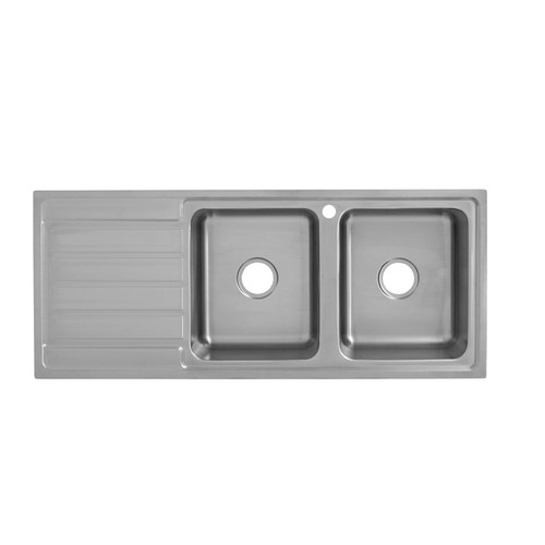 Normandy Inset Kitchen Sink Double Bowl With Board Renovation D