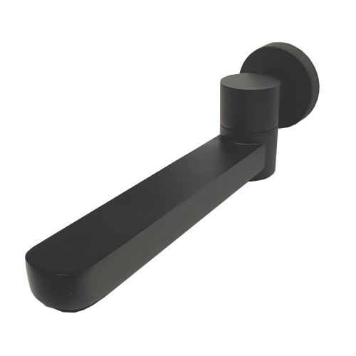 Normandy Lindy Swivel Bath Outlet Spout Matte Black