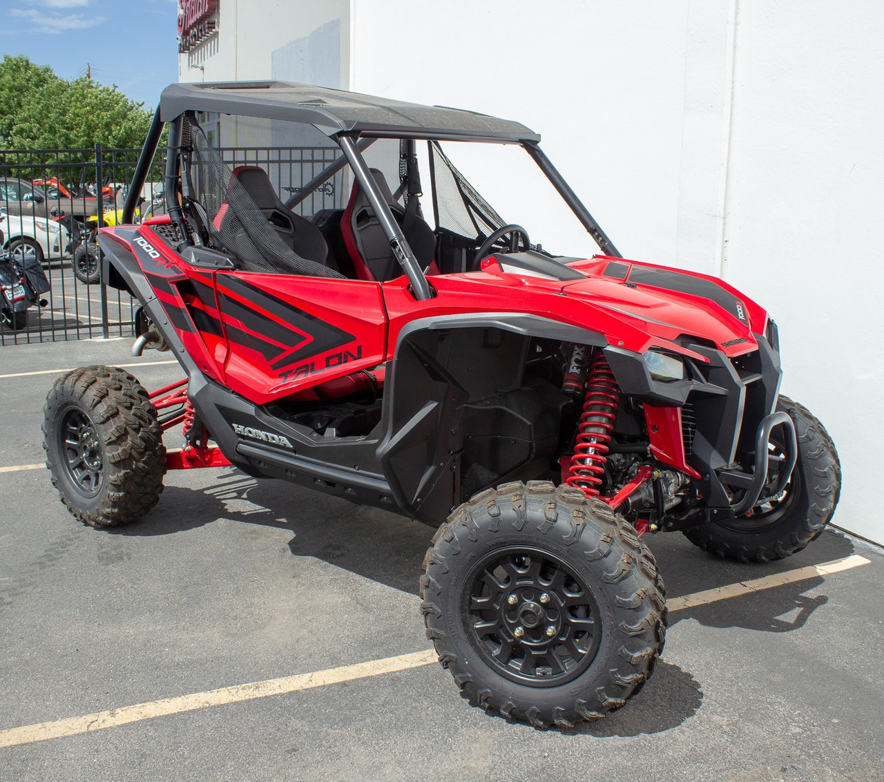 Honda Talon Black Rear Window - Motoroof MT-0065