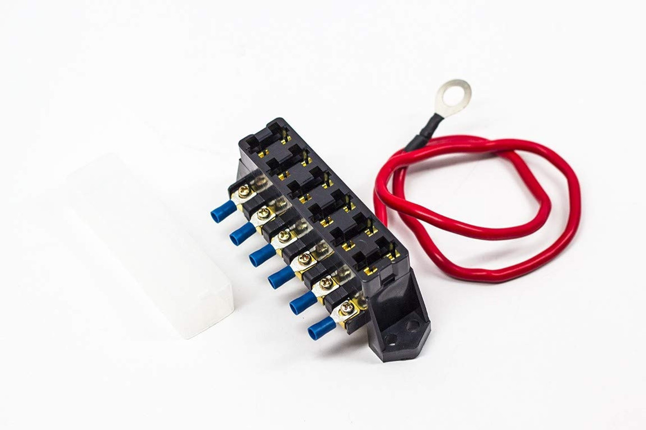 Honda Pioneer / Talon 65 Amp 12v 6 Slot Distribution Block by UTV Inc