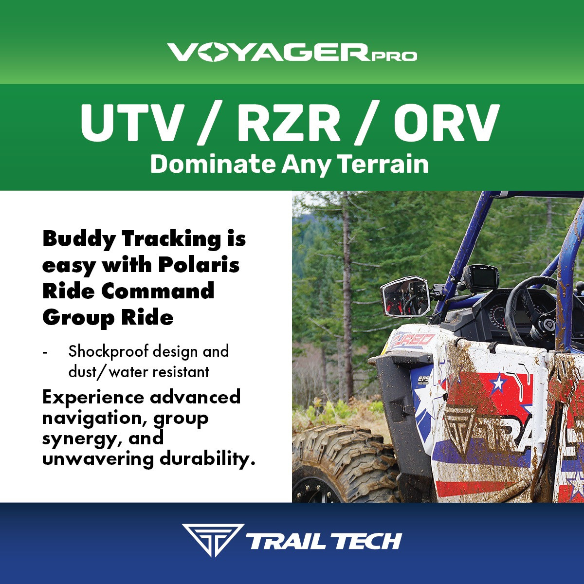 Honda Pioneer Talon Voyager Pro GPS Kit by Trail Tech 922-125-EHO