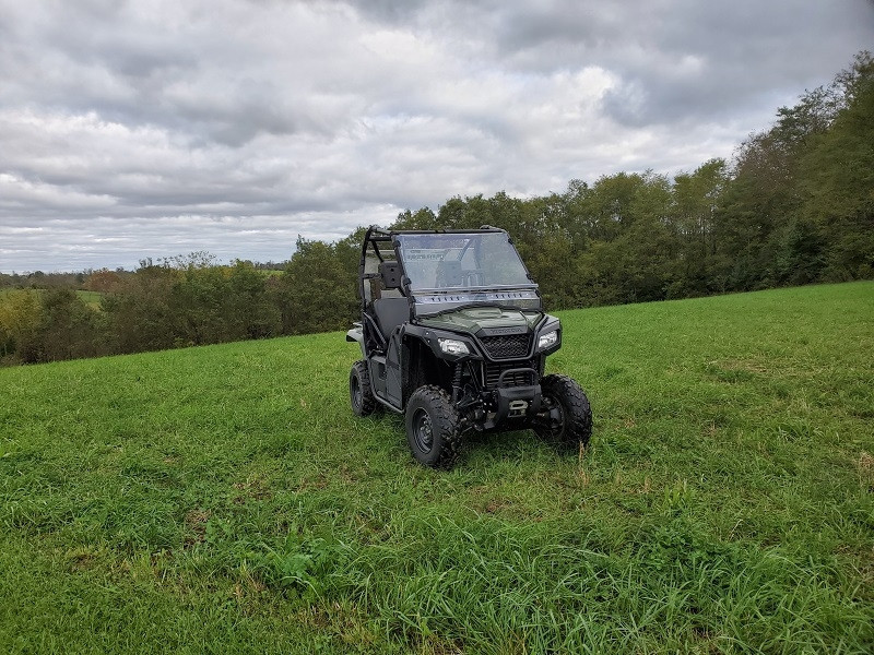 Honda Pioneer 500 / 520 2 Pc Windshield by 3 Star Industries