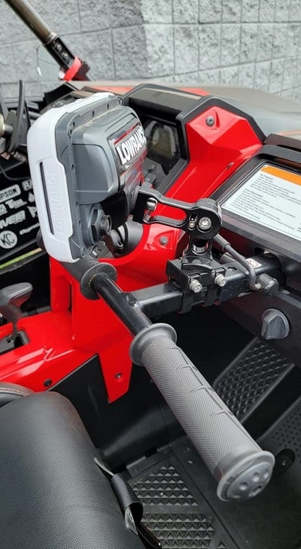 Honda Pioneer/Talon Device Mounting Arm for GPS and Tablets by Axia