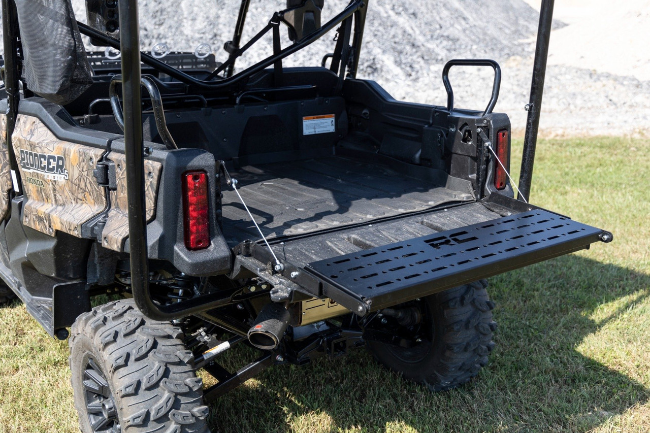 Rough Country Tailgate Extender For Honda Pioneer 1000 (2016-2024) - Heavy Duty Fold
