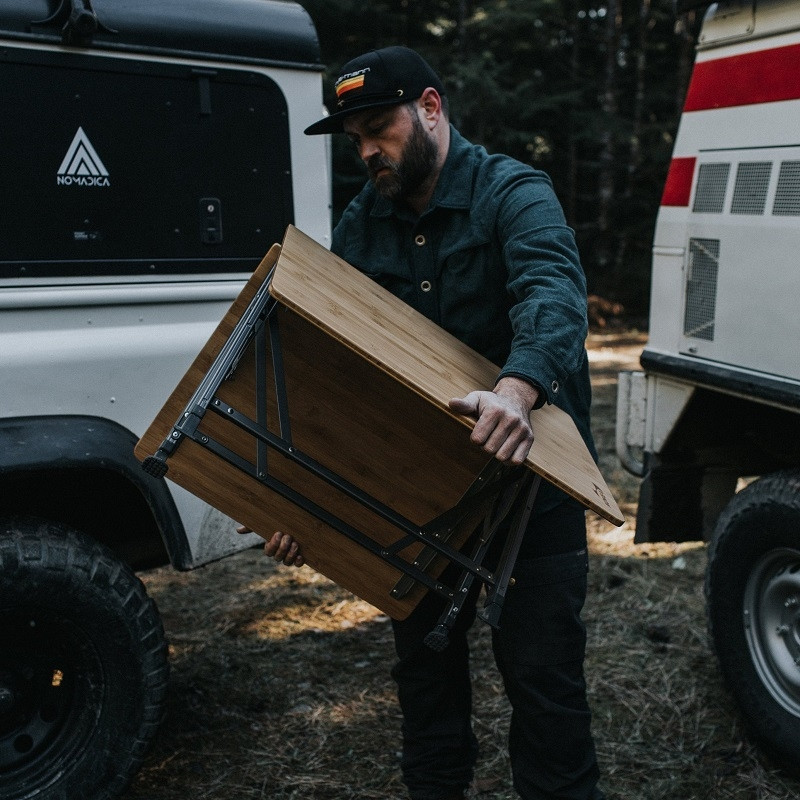 Honda Pioneer / Talon AL Bamboo One Action Table (L) by Kovea