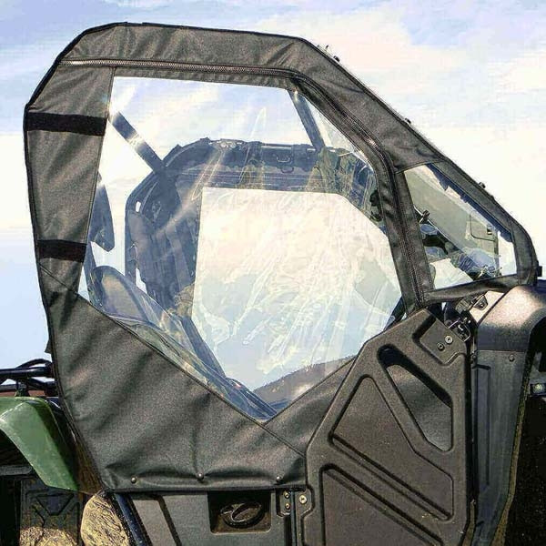 Honda Pioneer 500 / 520 Soft Doors With Zipper by Falcon Ridge