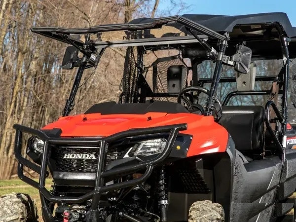Honda Pioneer 700 MaxDrive Power Flip Windshield by Super ATV
