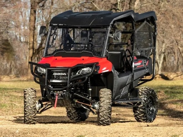 Honda Pioneer 700 MaxDrive Power Flip Windshield by Super ATV