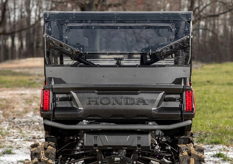 Honda Pioneer 1000-6 Rear Windshield by SuperATV - RWS-H-PIO1K6-76