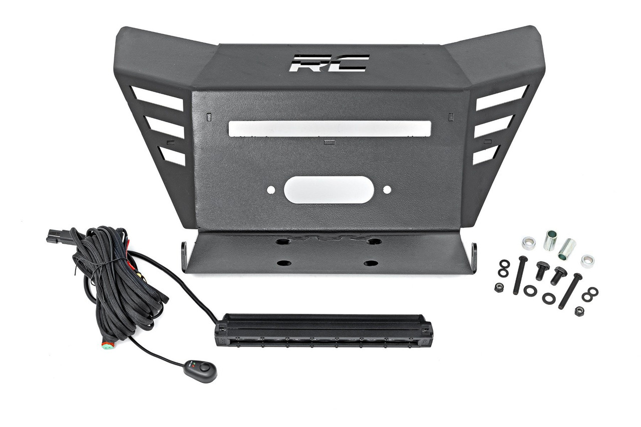 Honda Pioneer 520 Winch Mount by Rough Country - 92076-config-EHO