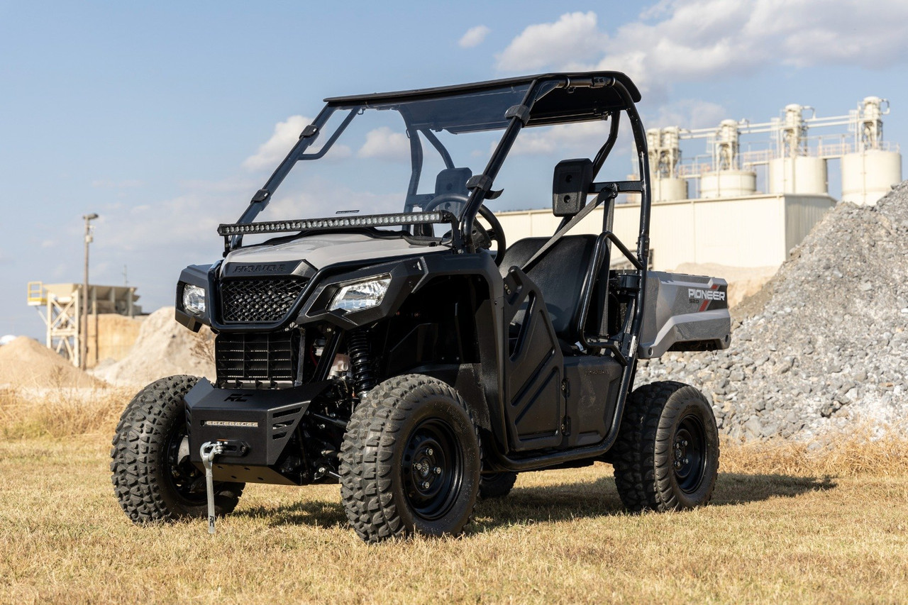 Honda Pioneer 520 Winch Mount by Rough Country - 92076-config-EHO