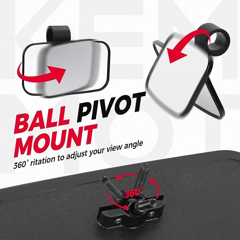 Enhance Safety & Style with Kemimoto Honda Pioneer 1000 Side Mirrors