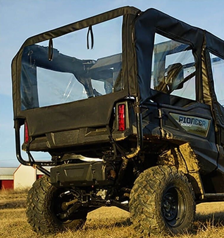 Enhance Your Honda Pioneer 1000-5 with Seizmik's Soft Upper Doors