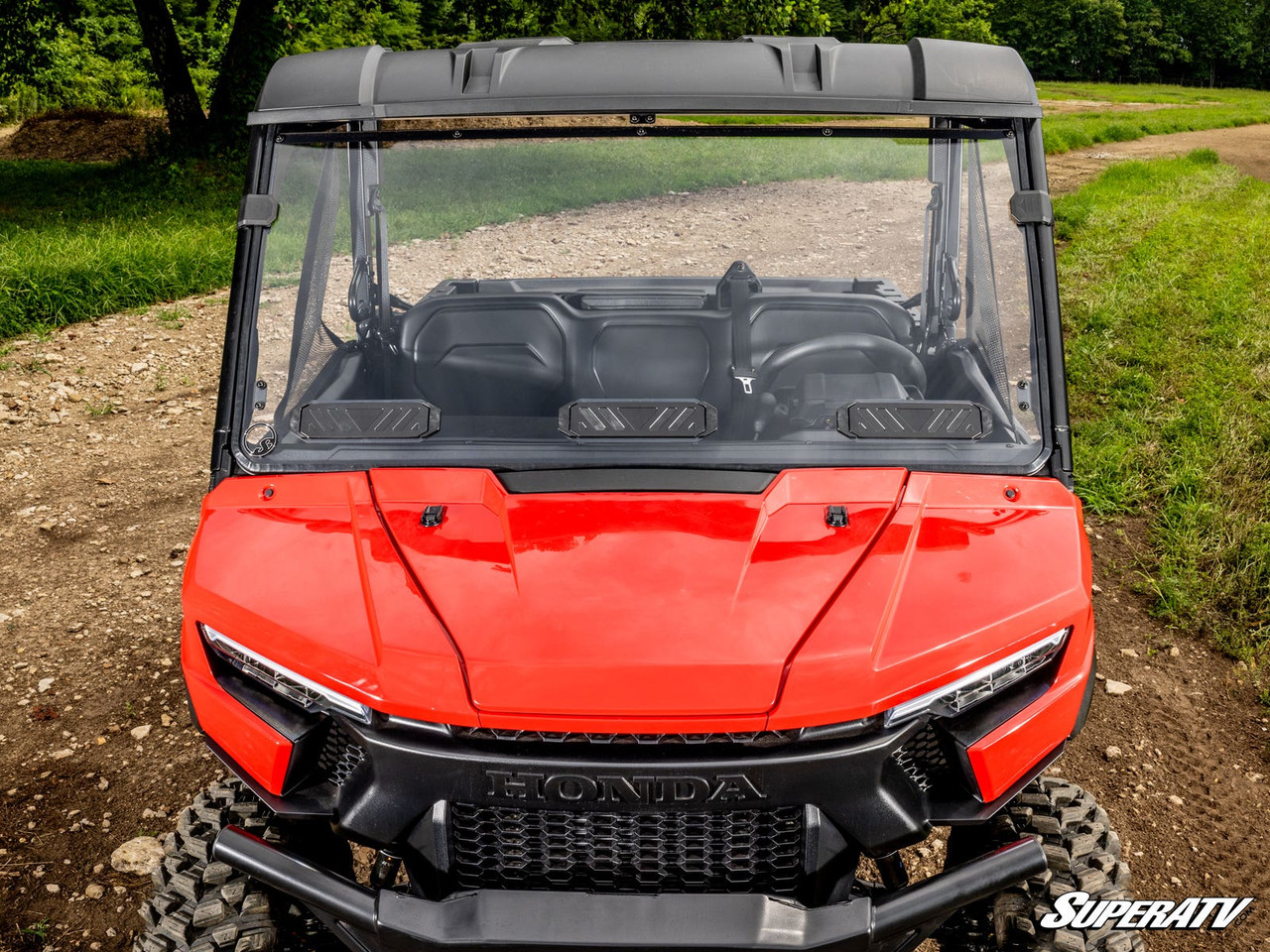 Honda Pioneer 1000-3 / 1000-5 Vented Full Windshield by SuperATV