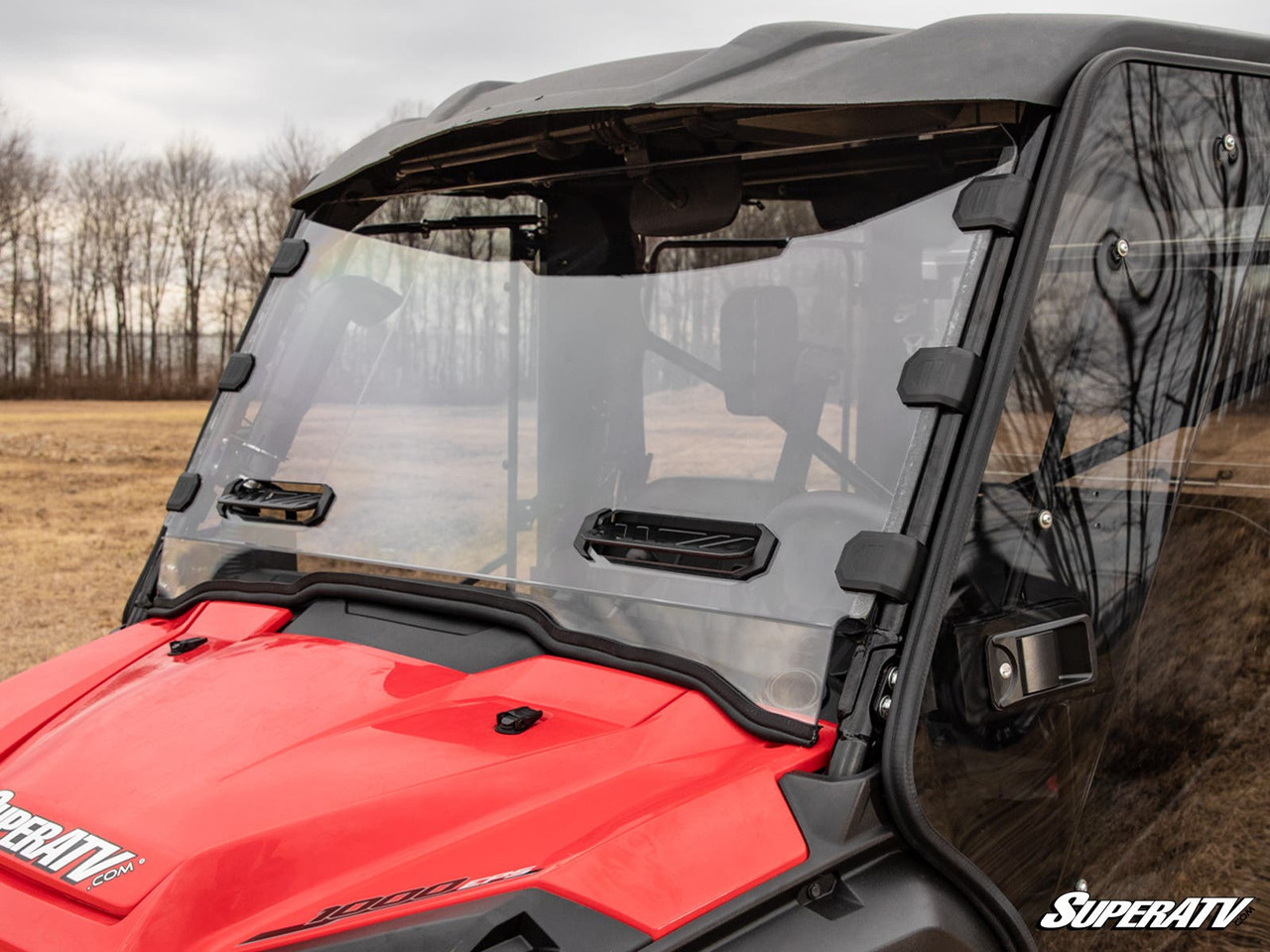Honda Pioneer 1000 Vented Full Windshield by SuperATV WS-H-PIO1K-V-70