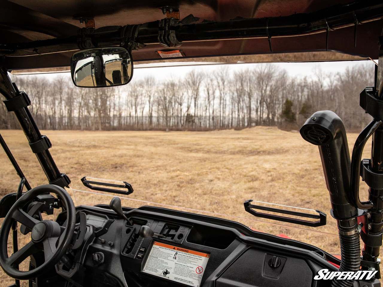 Honda Pioneer 1000 Vented Full Windshield by SuperATV WS-H-PIO1K-V-70