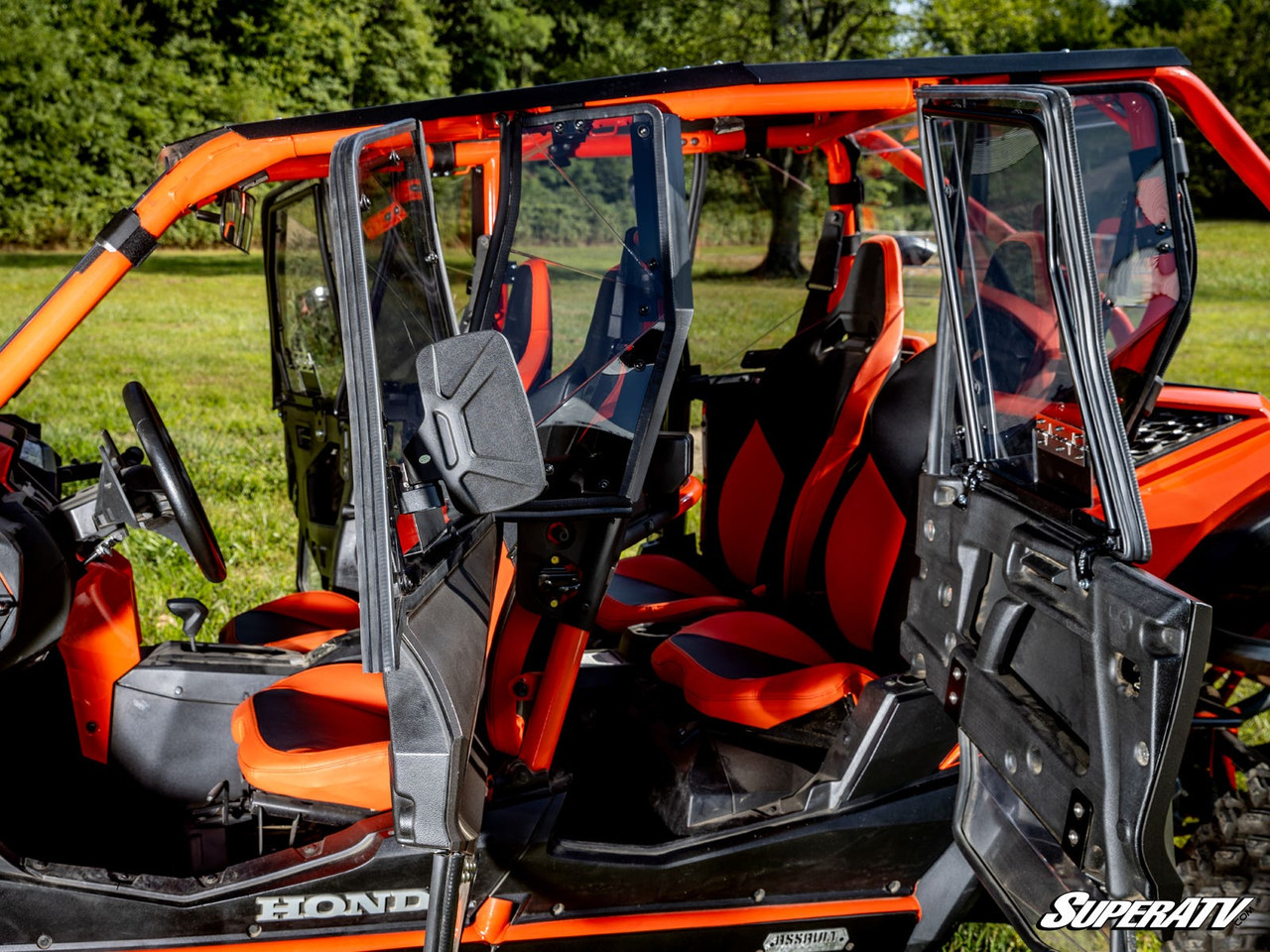Honda Talon 1000-4 Hard Cab Enclosure Upper Doors by SuperATV