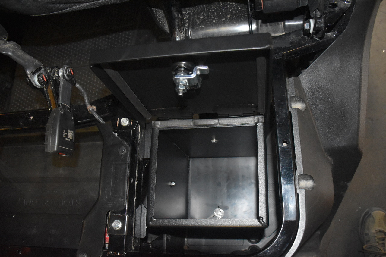 Honda Pioneer 1000 and 1000-6 Front Under Seat Lockable Storage