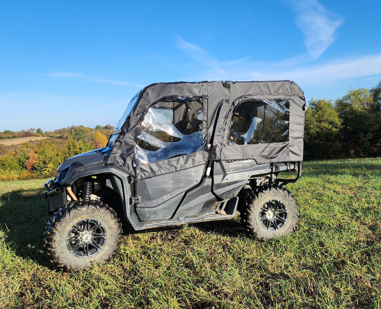 Honda Pioneer 1000-5 Upper Soft Front and Rear Doors by 3 Star