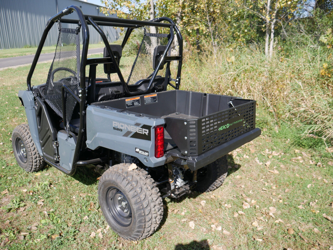 Honda Pioneer 520 Rear Bed Extended Tailgate by Herc Outdoors