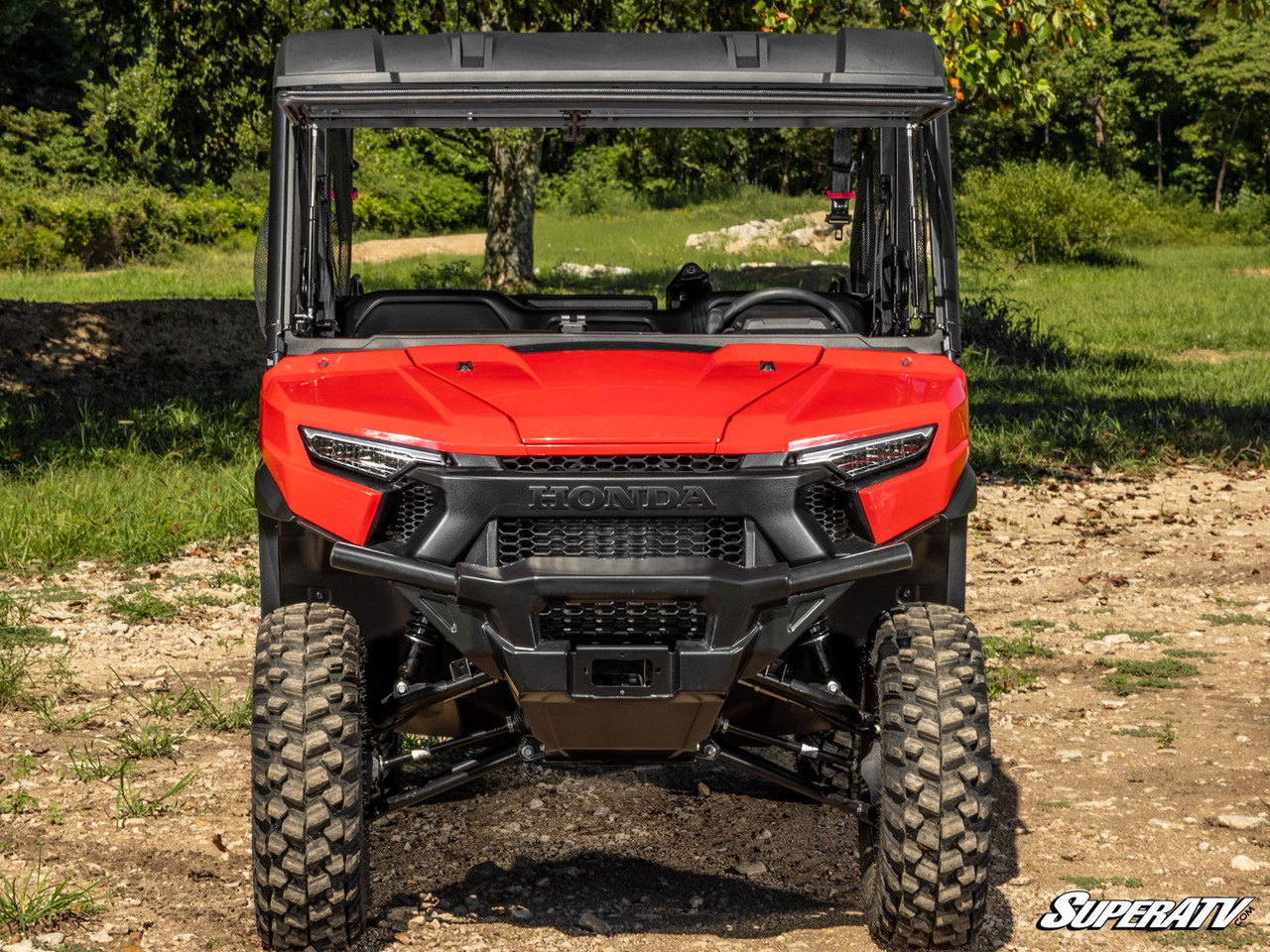 Honda Pioneer 1000 Scratch-Resistant Flip Windshield by SuperATV