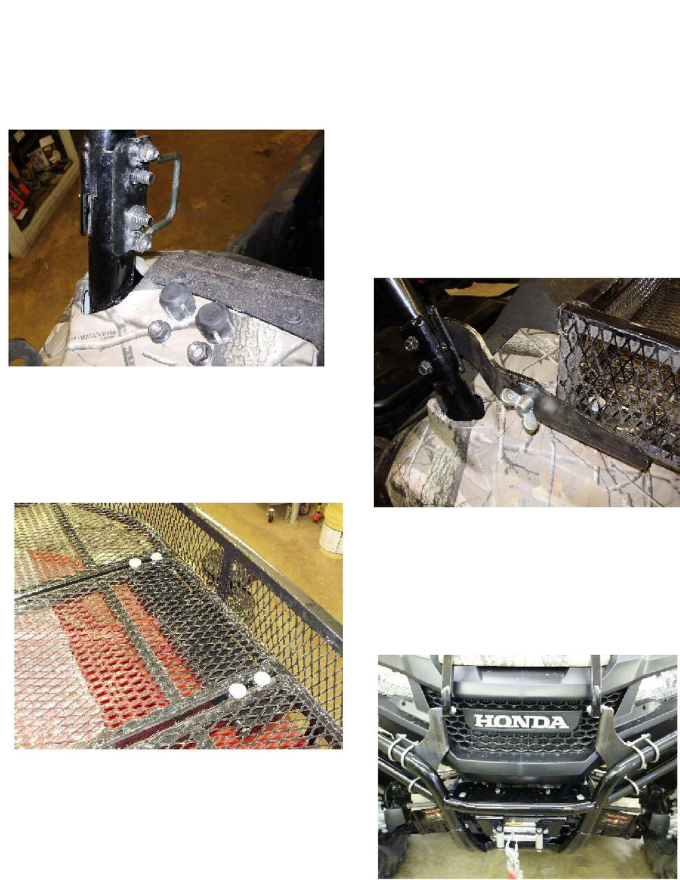 Honda Pioneer 700 Front Basket Rack - Strong Made 251