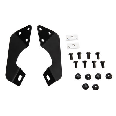 Tusk Black Powder Coated Cargo Barricade For Kawasaki Teryx KRX 1000 (2020-2025) & KRX4 1000 (2023-2025) - Secure Bed Cargo & Tire Fit