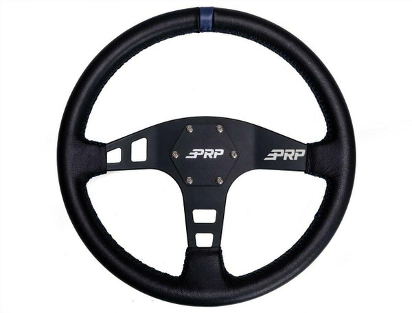Honda Pioneer/Talon Leather Flat Steering Wheel by PRP Seats