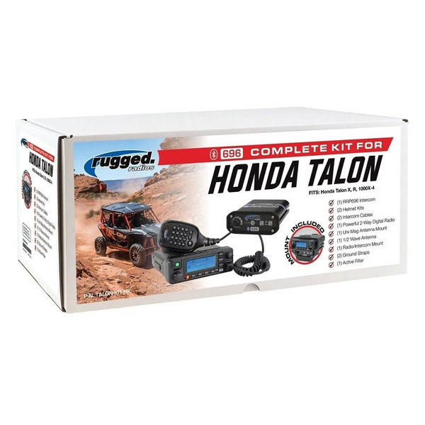 Honda Talon Complete UTV Communication Kit by Rugged Radios