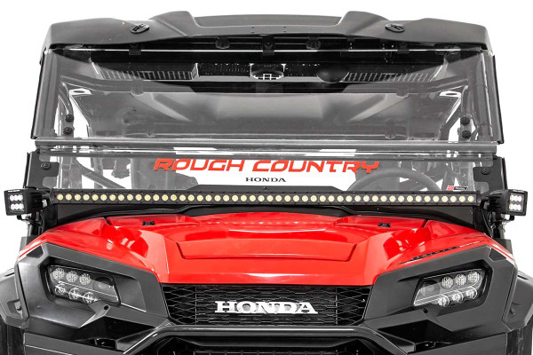 Honda Pioneer 1000 Forward Facing Lower Windshield 50" LED Light Kit by Rough Country