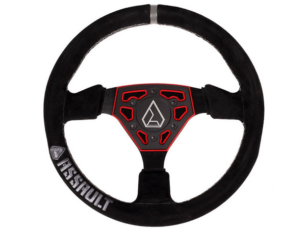 Honda Pioneer / Talon Navigator Suede Steering Wheel by Assault Industries